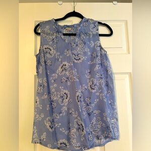 Como Blu blouse size M